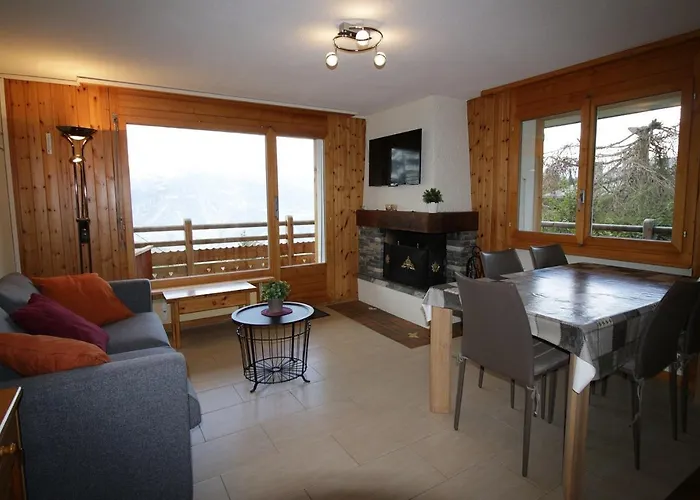 Appartement Asters 24 Pres De La Telecabine A Avec Vue Sur Les Alpes Anzère