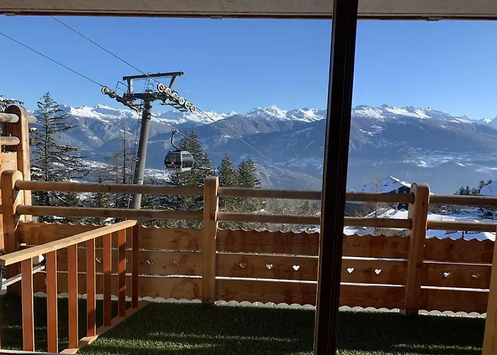 Asters 24 Pres De La Telecabine A Avec Vue Sur Les Alpes * Anzère